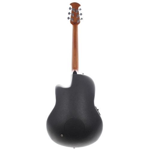 81 - 2019 Ovation Celebrity Elite CE44-RRB electro-acoustic guitar, made in China; Back and sides: Lyrach... 