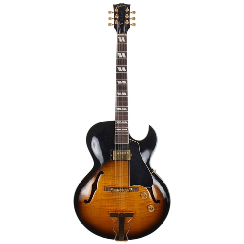 86 - 1997 Gibson Herb Ellis hollow body electric guitar, made in USA, ser. no. 9xxxxxx2; Body: sunburst f... 