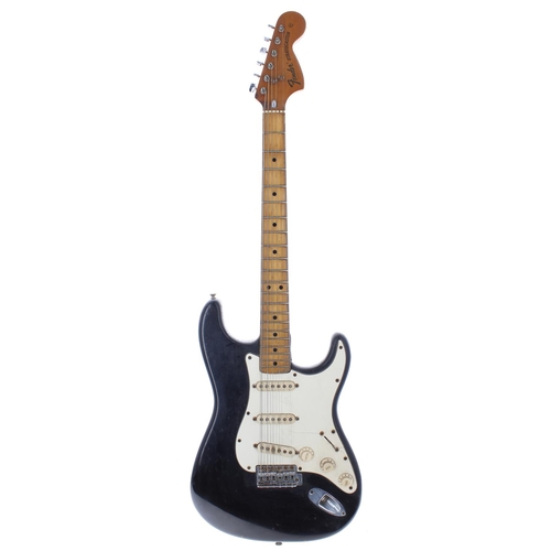 627 - Michael Chapman - 1974 Fender Stratocaster electric guitar, made in USA, ser. no. 523121; Body: blac... 