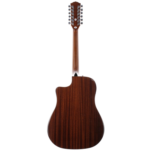 102 - 2018 Fender Classic Design Series CD-60 SCE-12/NAT twelve string electro-acoustic guitar, made in In... 