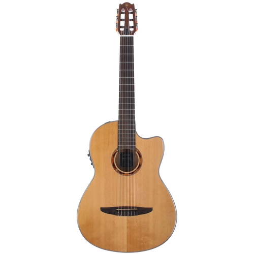 104 - Yamaha NCX 700 nylon string electro-acoustic guitar, made in China; Back and sides: nato; Top: natur... 