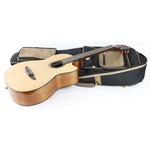 104 - Yamaha NCX 700 nylon string electro-acoustic guitar, made in China; Back and sides: nato; Top: natur... 