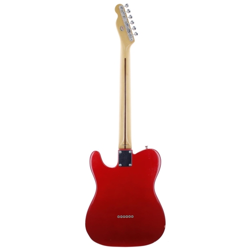 106 - 1996 Fender Telecaster TL-52 electric guitar, made in Japan, ser. no. Vxxxxx4; Body: candy apple red... 