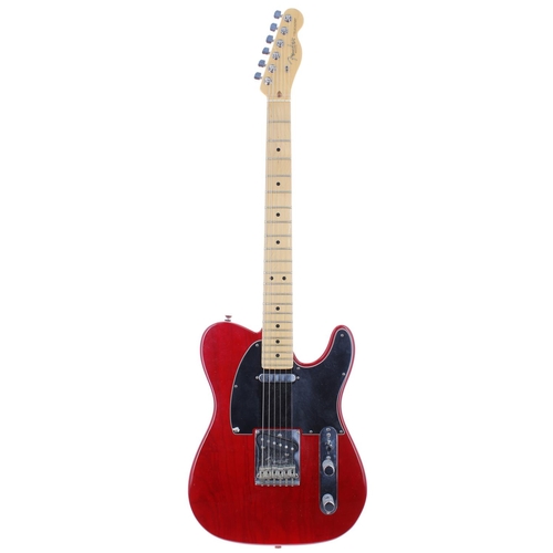 132 - 2008 Fender American Standard Telecaster electric guitar, made in USA, ser. no. Z8xxxxx7; Body: tran... 