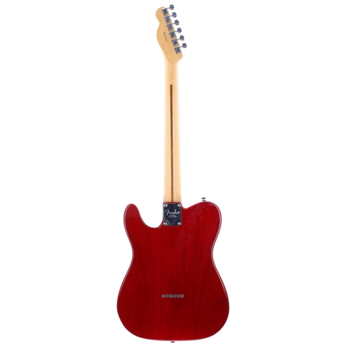 132 - 2008 Fender American Standard Telecaster electric guitar, made in USA, ser. no. Z8xxxxx7; Body: tran... 