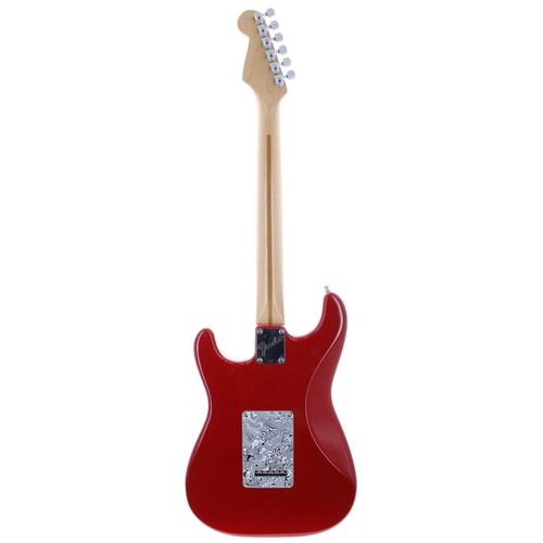 138 - 1989 Fender Stratocaster Plus electric guitar, made in USA, ser. no. E8xxxx4; Body: Torino red finis... 