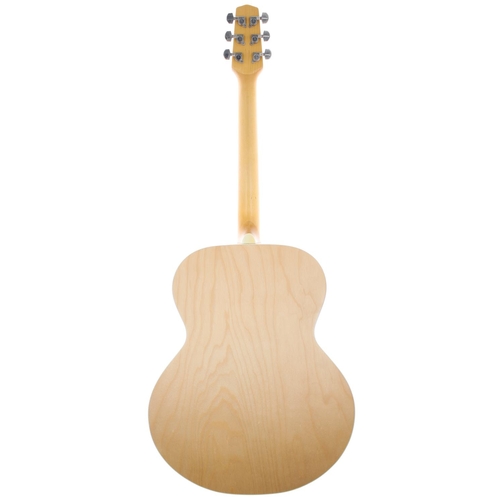 146 - Landola J-80 acoustic guitar, made in Finland; Back and sides: natural maple; Top: natural spruce; N... 