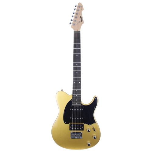 159 - Peavey Generation EXP prototype electric guitar; Body: gold sparkle finish; Neck: maple; Fretboard: ... 