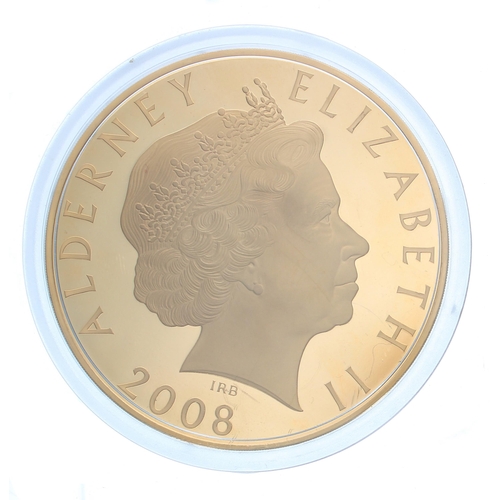 240 - The Alderney 2008 Concorde Gold Kilo proof coin, issue number 2 limited to a maximum of 30 pieces, O... 