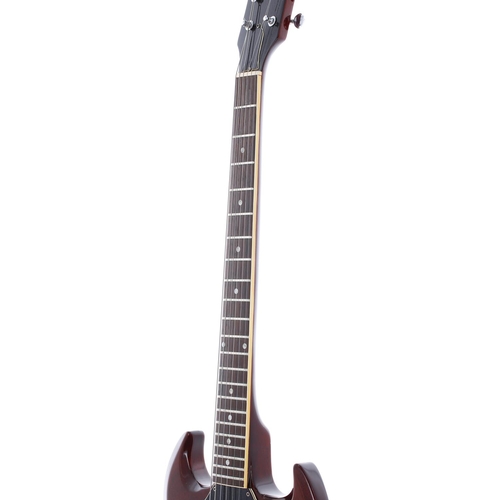 190 - 1969 Gibson SG Special electric guitar, made in USA, ser. no. 8xxxx6; Body: cherry finished mahogany... 