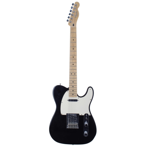 198 - 1996 Fender Standard Telecaster electric guitar, made in Mexico, ser. no. MN6xxxxx0; Body: black fin... 