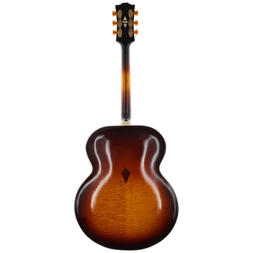 201 - 1938 Gibson Super 400 archtop guitar, made in USA, ser. no. 9xxx0; Body: sunburst finished highly fi... 