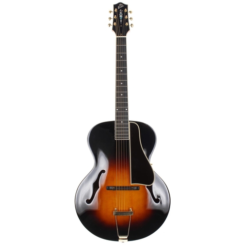 206 - 2014 Loar LH-700-BS archtop guitar, made in China, ser. no. A14xxxxx6; Body: vintage sunburst finish... 