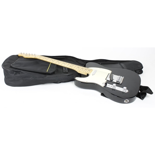 223 - 2014 Fender Standard Telecaster left-handed electric guitar, made in Mexico, ser. no. MX14xxxxx5; Bo... 