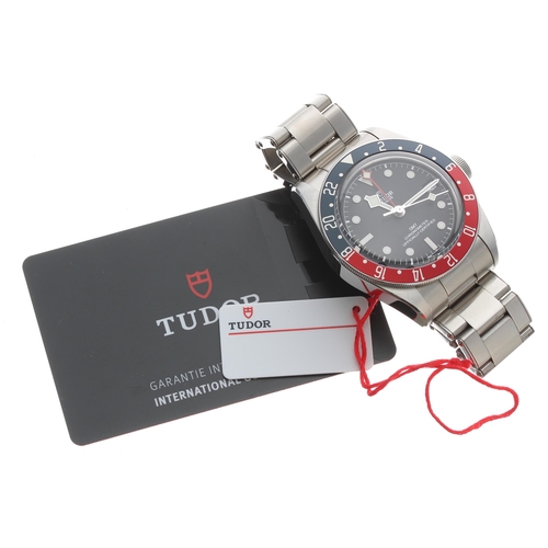 26 - Tudor Black Bay GMT Chronometer stainless steel gentleman's wristwatch, reference no. 79830RB, seria... 