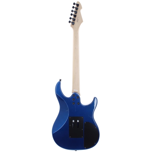 239 - Peavey Predator EXP Plus left-handed electric guitar, made in Indonesia; Body: metallic blue finish,... 