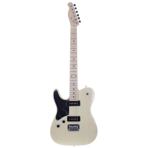 241 - T type left-handed electric guitar, made in China, with upgraded Tone Rider P90 pickups... 