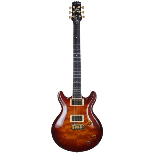 189 - 2013 Martyn Booth Signature electric guitar, made in England, ser. no. 2013-xx-xx9; Body: autumn sun... 