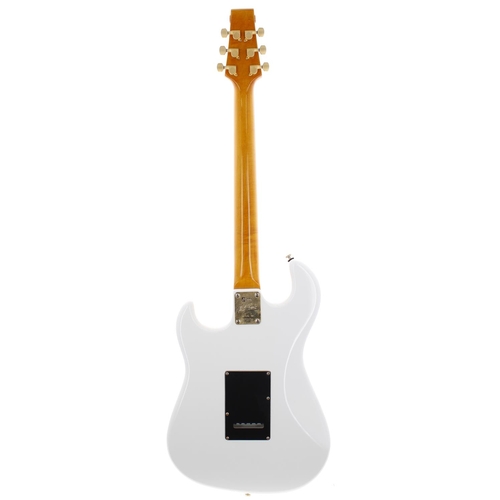 275 - Burns Club Series Marquee electric guitar, ser. no. 99xxx2; Body: white finish, a few scuffs and din... 