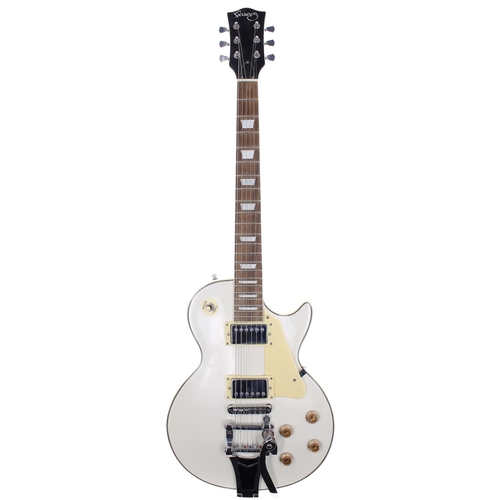 292 - Paragon LP Type electric guitar, white finish