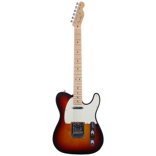 294 - 2012 Fender American Deluxe Telecaster electric guitar, made in USA, ser. no. US12xxxxx3; Body: sunb... 