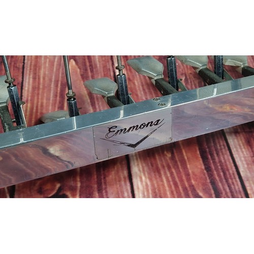 214 - 1970s Emmons Double Ten pedal steel guitar, made in USA, within original fitted hard case and with o... 