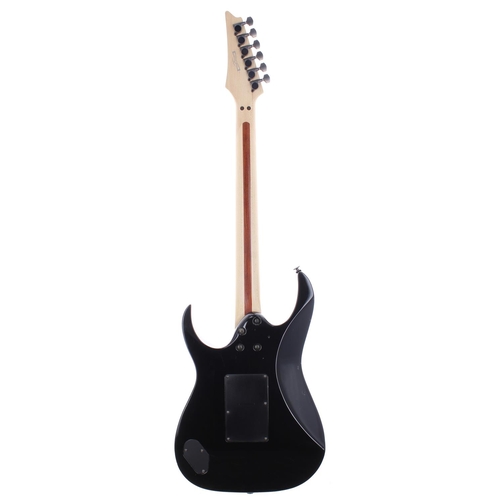 331 - 2002 Ibanez RG550 electric guitar, made in Japan, ser. no. F02xxxxx7; Body: black finish, dings and ... 