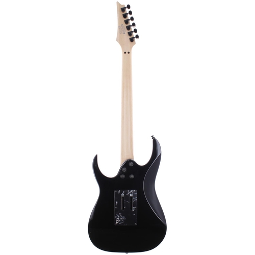 332 - 2008 Ibanez RG350MDX electric guitar, made in Indonesia, ser. no. I08xxxxxx9; Body: black finish, mi... 