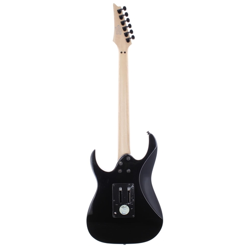 333 - 2008 Ibanez RG350MDX electric guitar, made in Indonesia, ser. no. I08xxxxx6; Body: black finish, min... 