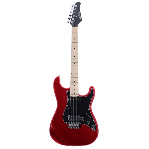 397 - Wetland S Type HSS electric guitar; Body: candy apple red finish; Neck: maple; Fretboard: maple; Fre... 