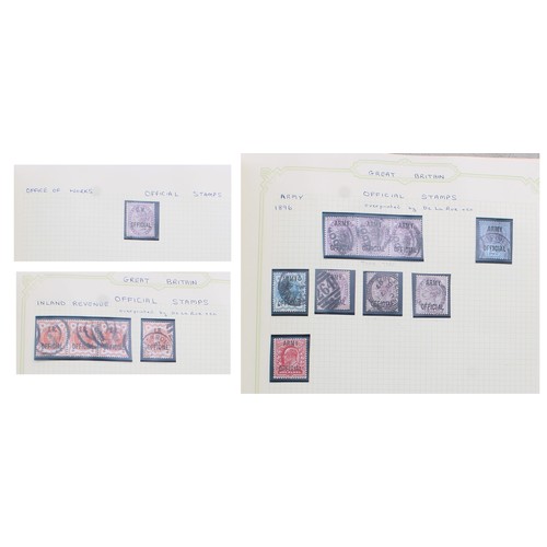 540 - Interesting private collection of world stamps within nine albums, to include containing Great Brita... 