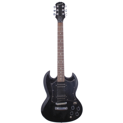 353 - 1997 Epiphone SG Special electric guitar, made in Korea, ser. no. U97xxxxxx8; Body: black finish, a ... 