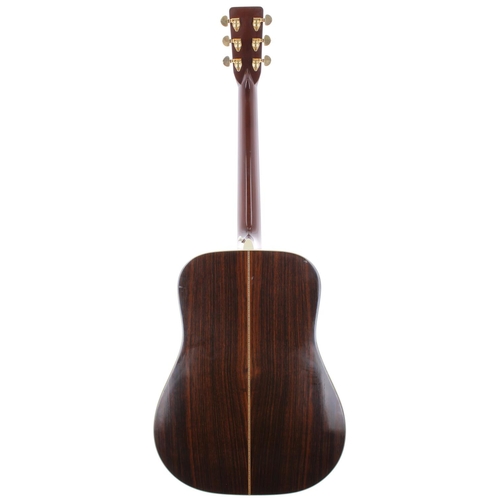 384 - 1979 C.F Martin D-41 acoustic guitar, made in USA, ser. no. 4xxxx2; Back and sides: Indian rosewood,... 