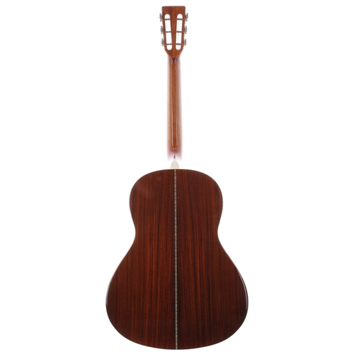 385 - 2003 Crafter TAO50/AM acoustic guitar, made in Korea; Back and sides: rosewood; Top: amber finish sp... 