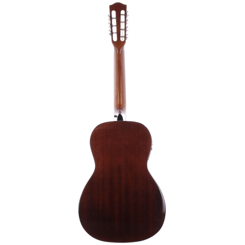 390 - Richwood Limited Edition 2013 handmade seven string electro-acoustic guitar; Back and sides: mahogan... 