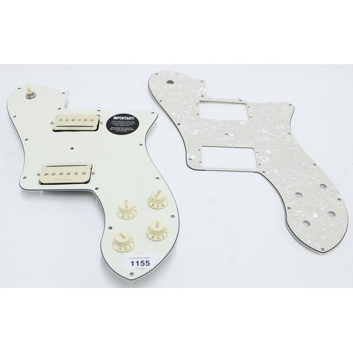 1155 - 920D Custom Shop prewired scratchplate, fitted with Seymour Duncan SHPR1N neck pickup and TBPR1B bri... 