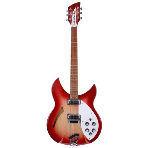 406 - 2004 Rickenbacker 330 hollow body electric guitar, made in USA, ser. no. 04xxxx5; Body: Fireglo fini... 