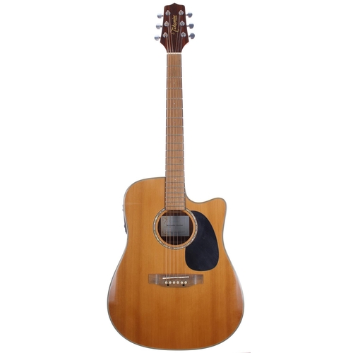 409 - Takamine G Series EG530SC electric acoustic guitar; Body: natural finish; Neck: good; Fretboard: ros... 