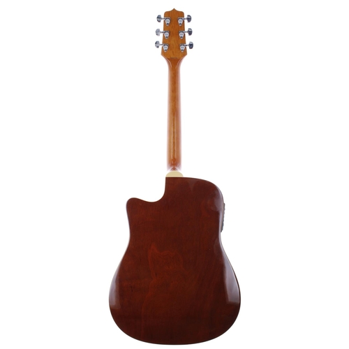 409 - Takamine G Series EG530SC electric acoustic guitar; Body: natural finish; Neck: good; Fretboard: ros... 