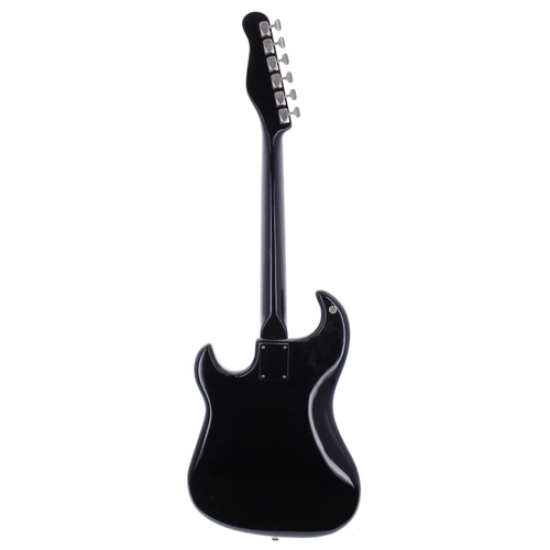 415 - 1960s Burns Baldwin Jazz Split Sound electric guitar, made in England; Body: black finish, minor din... 