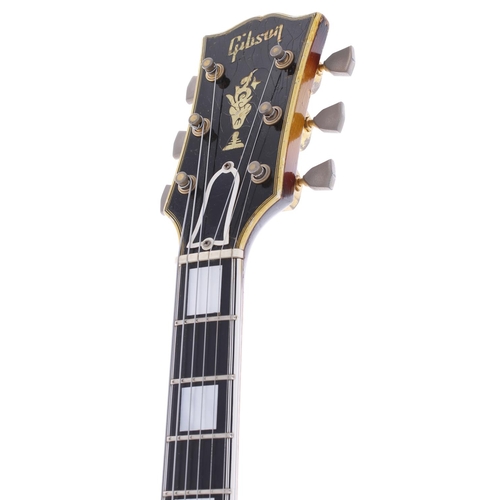 417 - 1960 Gibson L-5c arch top guitar; Body: sunburst finish, heavy lacquer checking, marks and scratches... 