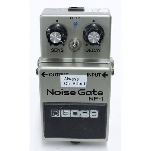 1014 - Boss NF-1 Noise Gate guitar pedal, made in Japan, black label