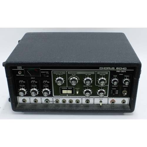 1024 - Roland RE-301 Chorus Echo tape unit, made in Japan, ser. no. 816098 (USA voltage)... 