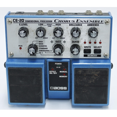 966 - Boss CE-20 Chorus Ensemble dimensional processor guitar pedal