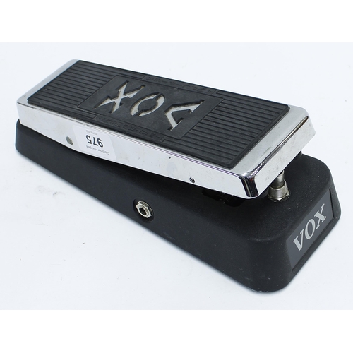 975 - Vox wah wah guitar pedal