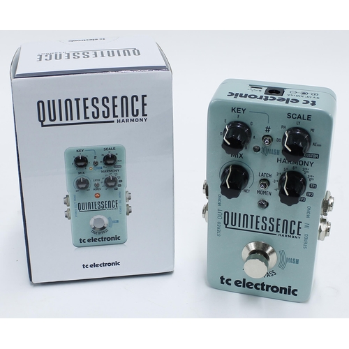 980 - TC Electronic Quintessence CE harmony guitar pedal, boxed