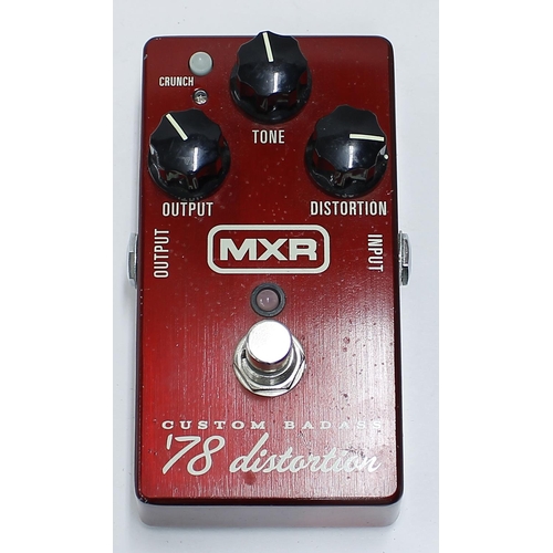 1020 - MXR Custom Badass '78 Distortion M78 guitar pedal, boxed