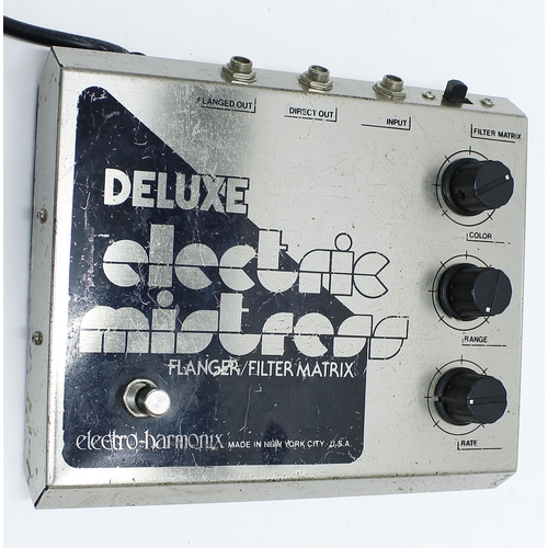 1026 - 1970s Electro-Harmonix Deluxe Electric Mistress flanger/filter matrix guitar pedal