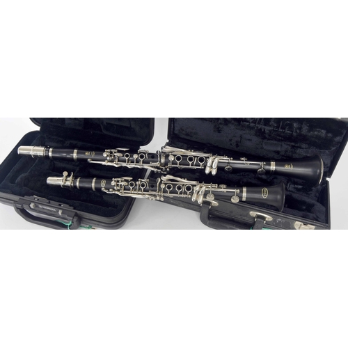 1830 - Yamaha 250 clarinet, ser. no. 105923, mouthpiece, case; also a Vito clarinet, ser. no. 01949, m... 