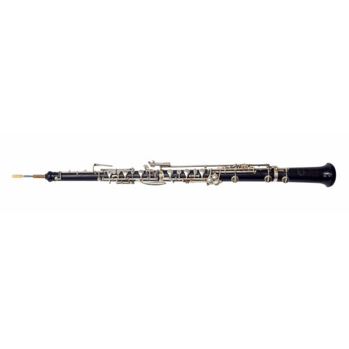 1833 - Oboe by and stamped Howarth, London, Made by Romeo Orsi, Milan, ser. no. 9837, case... 